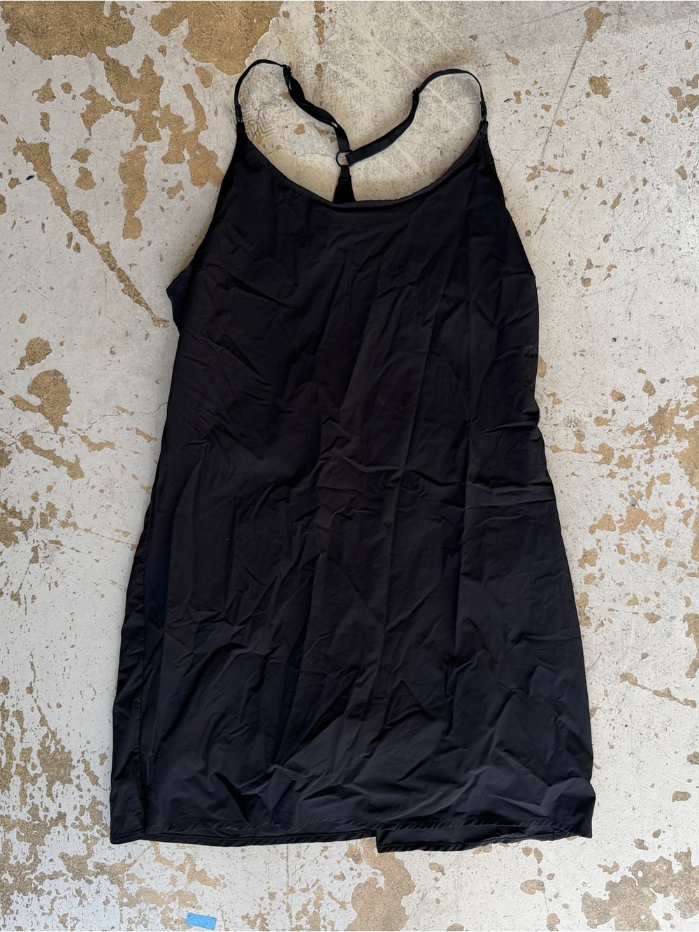 Calvin Klein Black Racerback Active wear dress